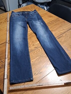 JUDY BLUE Jeans Womens 3/26 BLUE STRAIGHT FIT Denim Preowned Used  Pants
